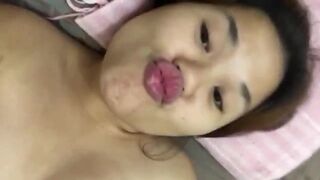 Asian Filipina Teasing Tits and Showing Pussy Video