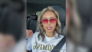 Lonelymeow Asian Blonde Cutie Going For a Drive Onlyfans Video