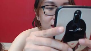Asian Gf With Small Tits Showing her Naked Body For bf On Cam Video