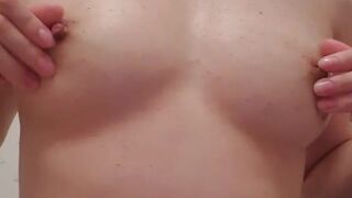 Sexy Teen Asian Rubbing Off her Boobs With Hands Video