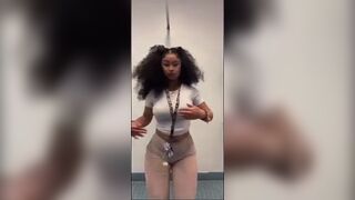 Asian Beauty With Nice Figure Showing off On Cam Video