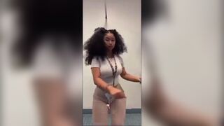 Asian Beauty With Nice Figure Showing off On Cam Video