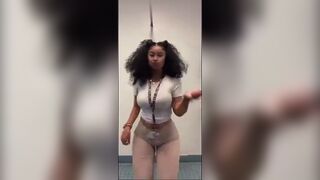 Asian Beauty With Nice Figure Showing off On Cam Video