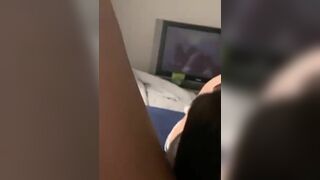 Cute Asian Sucking a Huge BBC Video