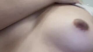 NinjaGirl Reveals her Tits and Rubs Pussy With Fingers Onlyfans Video