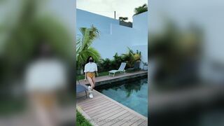 Hongkongdoll Asian Teen In a Sexy Panties Showing Off near a Pool Onlyfans Video