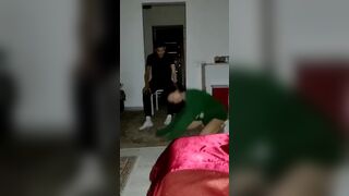 Drunk Asian Girl Dancing On a Night Party Video