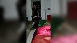Drunk Asian Girl Dancing On a Night Party Video