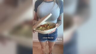 Tymwits Asian Jumping While Her Boobs Bounces Tiktok Video