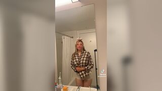 Tymwits Asian Busty Girl Teasing On Cam Tiktok Video