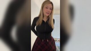 Tymwits Asian With Bouncing Boobs Tiktok Video