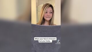 Tymwits Asian Exposing Her Sexy Bouncing Boobs Tiktok Video