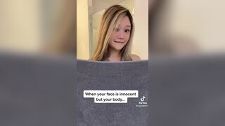 Tymwits Asian Exposing Her Sexy Bouncing Boobs Tiktok Video