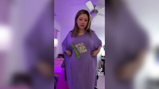 Tymwits Busty Asian With Perfect Figure Tiktok Video