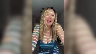 Tymwits Asian Busty Babe Shows off Juicy Boobies Tiktok Video