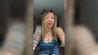 Tymwits Asian Busty Babe Shows off Juicy Boobies Tiktok Video