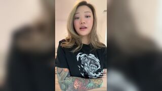 Tymwits Busty Asian With Tattoos Tiktok Video