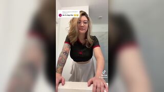 Tymwits Nerdy Asian Shaking Big Tits Tiktok Video