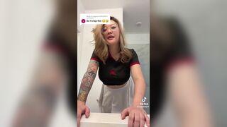Tymwits Nerdy Asian Shaking Big Tits Tiktok Video