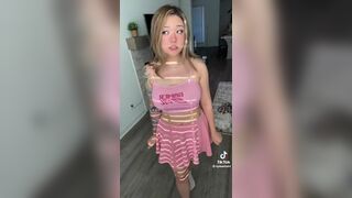 Tymwits Pretty Asian With Babe With Big Tits In Pink Frock Tiktok Video