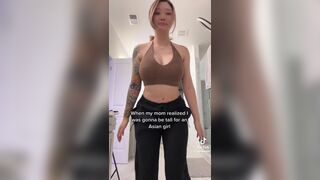 Tymwits Juicy Asian With Curvy Big Boobs Tiktok Video