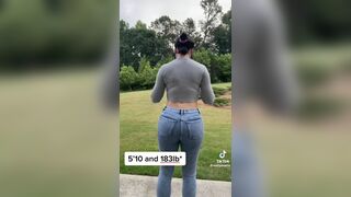 Tymwits Asian Babe With Curvy Ass and Big Tits Tiktok Video