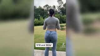 Tymwits Asian Babe With Curvy Ass and Big Tits Tiktok Video