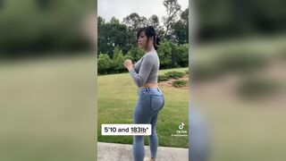 Tymwits Asian Babe With Curvy Ass and Big Tits Tiktok Video