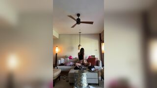 Sexy Asian With nice Booty Mounting on her Bf Video