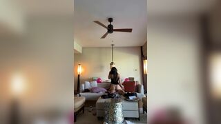 Sexy Asian With nice Booty Mounting on her Bf Video