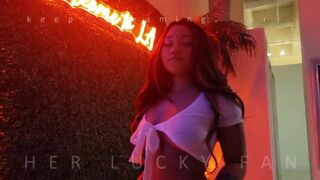 Pretty Sexy Asian Girl Showing Off Compilation Video