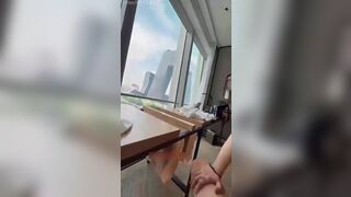 Pretty Asian Cutie Riding Bf While Getting Pussy Masturbated By Him Video