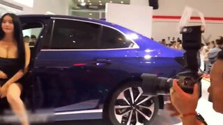 Big Tits Asian Car Show Nip Slip Video