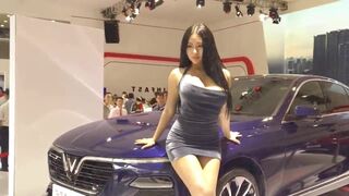 Big Tits Asian With Hot Curvy Ass Car Show Nip Slip Video