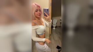Diakimeko Sexy Asian College Girl In White Onlyfans Video