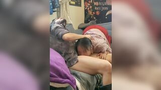 Asian Milf Doing Deepthroat For a Fat Cock Video