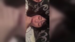 Asian Pretty Amateur Sucking Hairy Cock Video