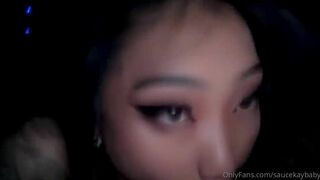 SauceKayBaby Asian Giving Head For a BBC Onlyfans Video