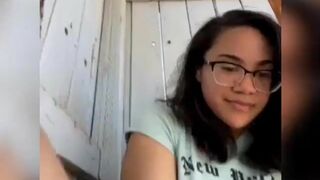 Asian Nerd Finger And Masturbates Her Toyed Pussy Cam Video