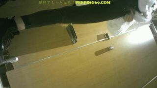 Asian Girl gets Caught On a Spycam While In Toilet Video