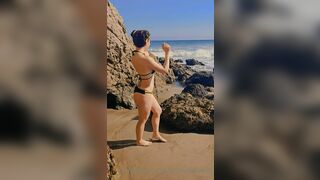 Stellalewds Pretty Fit Asian Babe In Sexy Bikini Outdoor Onlyfans Video