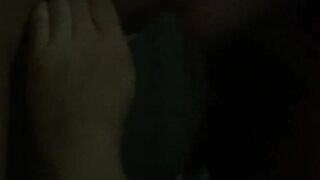 Florapham Asian Doing a Hot Blowjob on Bf In Dark Onlyfans Video