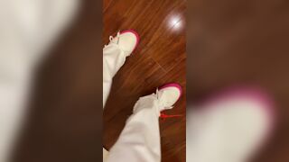 Sexy Asian Model in White Video