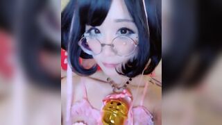 Eri Kitami Slutty Cosplay Girl Showing Booty Video