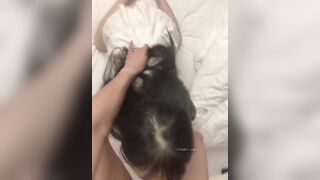 Sexy Asian Teen Sucking Her Brother's Hairy Dick Video