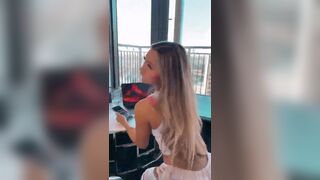 Asian Blonde Babe With Big Tits Wants Cock Video