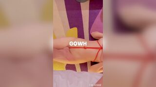 Asian Girl gets Her Pussy and Boobs Rubbed By His Feet Video