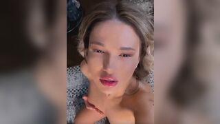 Lusty Asian Girl Teasing On Cam Video