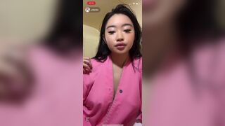 Ellenliu Pretty Asian Model Nipslip Video