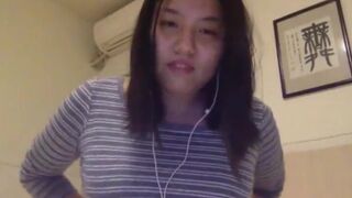 Hairy Chinese Asian Slut Wants CyberSex On Omegle Video